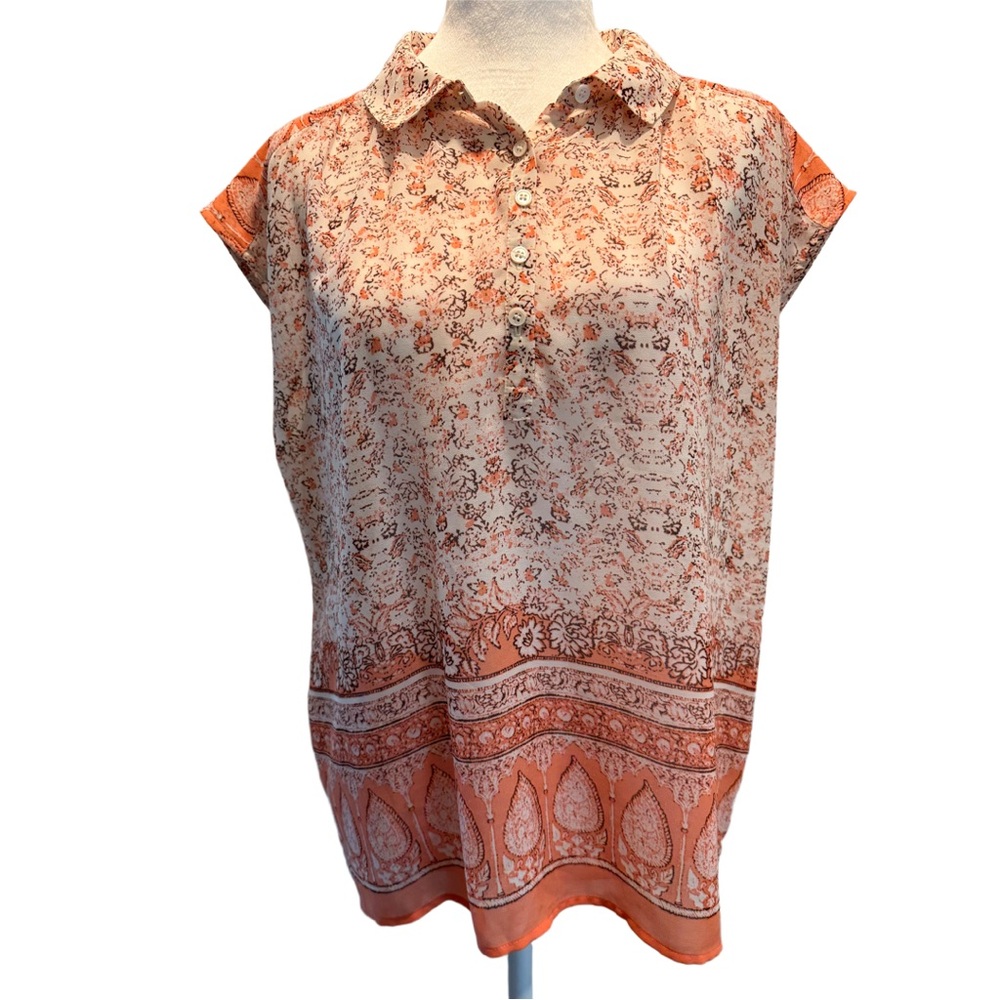 Vince Camuto Floral Print Blouse